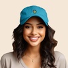 image:imageDALIX Gelato Frog Embroidered Womens Cotton Dad Hat Baseball Cap AdjustableTeal