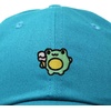 image:imageDALIX Gelato Frog Embroidered Womens Cotton Dad Hat Baseball Cap AdjustableTeal