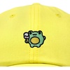 image:imageDALIX Gelato Frog Embroidered Womens Cotton Dad Hat Baseball Cap AdjustableYellow