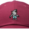 image:imageDALIX Werewolf Embroidered Baseball Dad CapMaroon