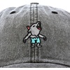 image:imageDALIX Werewolf Embroidered Baseball Dad CapWashed Black