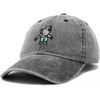 image:imageDALIX Werewolf Embroidered Baseball Dad CapWashed Black