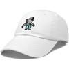 image:imageDALIX Werewolf Embroidered Baseball Dad CapWhite