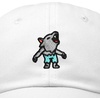 image:imageDALIX Werewolf Embroidered Baseball Dad CapWhite