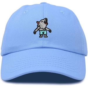 image:imageDALIX Werewolf Embroidered Baseball Dad CapLight Blue