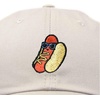 image:imageDALIX Hot Dog Embroidered Cap Cotton Baseball Summer Cool Dad Hat MensBeige