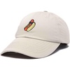 image:imageDALIX Hot Dog Embroidered Cap Cotton Baseball Summer Cool Dad Hat MensBeige