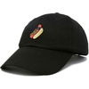 image:imageDALIX Hot Dog Embroidered Cap Cotton Baseball Summer Cool Dad Hat MensBlack