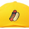 image:imageDALIX Hot Dog Embroidered Cap Cotton Baseball Summer Cool Dad Hat MensGold