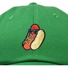 image:imageDALIX Hot Dog Embroidered Cap Cotton Baseball Summer Cool Dad Hat MensKelly Green