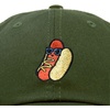 image:imageDALIX Hot Dog Embroidered Cap Cotton Baseball Summer Cool Dad Hat MensOlive