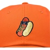image:imageDALIX Hot Dog Embroidered Cap Cotton Baseball Summer Cool Dad Hat MensOrange