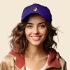 image:imageDALIX Hot Dog Embroidered Cap Cotton Baseball Summer Cool Dad Hat MensPurple