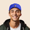 image:imageDALIX Hot Dog Embroidered Cap Cotton Baseball Summer Cool Dad Hat MensRoyal Blue