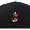 image:imageDALIX Red Panda Embroidered Cotton Dad Hat Cute Animal Adjustable Baseball Cap for Outdoor Style WomensBlack