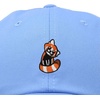 image:imageDALIX Red Panda Embroidered Cotton Dad Hat Cute Animal Adjustable Baseball Cap for Outdoor Style WomensLight Blue