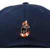 image:imageDALIX Red Panda Embroidered Cotton Dad Hat Cute Animal Adjustable Baseball Cap for Outdoor Style WomensNavy Blue