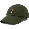 image:imageDALIX Red Panda Embroidered Cotton Dad Hat Cute Animal Adjustable Baseball Cap for Outdoor Style WomensOlive