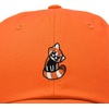 image:imageDALIX Red Panda Embroidered Cotton Dad Hat Cute Animal Adjustable Baseball Cap for Outdoor Style WomensOrange