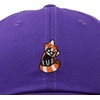image:imageDALIX Red Panda Embroidered Cotton Dad Hat Cute Animal Adjustable Baseball Cap for Outdoor Style WomensPurple
