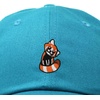 image:imageDALIX Red Panda Embroidered Cotton Dad Hat Cute Animal Adjustable Baseball Cap for Outdoor Style WomensTeal