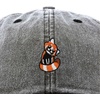image:imageDALIX Red Panda Embroidered Cotton Dad Hat Cute Animal Adjustable Baseball Cap for Outdoor Style WomensWashed Black