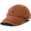 image:imageDALIX Red Panda Embroidered Cotton Dad Hat Cute Animal Adjustable Baseball Cap for Outdoor Style WomensWashed Orange