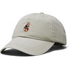 image:imageDALIX Red Panda Embroidered Cotton Dad Hat Cute Animal Adjustable Baseball Cap for Outdoor Style WomensWashed Stone White