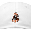 image:imageDALIX Red Panda Embroidered Cotton Dad Hat Cute Animal Adjustable Baseball Cap for Outdoor Style WomensWhite