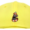 image:imageDALIX Red Panda Embroidered Cotton Dad Hat Cute Animal Adjustable Baseball Cap for Outdoor Style WomensYellow