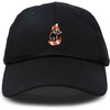 image:imageDALIX Red Panda Embroidered Cotton Dad Hat Cute Animal Adjustable Baseball Cap for Outdoor Style WomensBlack