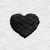 image:imageDALIX Lil Heart Midweight Cotton Short Sleeve Summer Tee MensAsh Gray