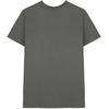 image:imageDALIX Lil Heart Midweight Cotton Short Sleeve Summer Tee MensAsphalt Gray