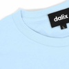 image:imageDALIX Lil Heart Midweight Cotton Short Sleeve Summer Tee MensBaby Blue