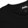 image:imageDALIX Lil Heart Midweight Cotton Short Sleeve Summer Tee MensBlack