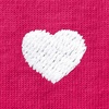 image:imageDALIX Lil Heart Midweight Cotton Short Sleeve Summer Tee MensFuchsia