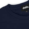 image:imageDALIX Lil Heart Midweight Cotton Short Sleeve Summer Tee MensNavy Blue