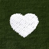 image:imageDALIX Lil Heart Midweight Cotton Short Sleeve Summer Tee MensOlive