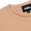 image:imageDALIX Lil Heart Midweight Cotton Short Sleeve Summer Tee MensPeach