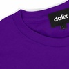 image:imageDALIX Lil Heart Midweight Cotton Short Sleeve Summer Tee MensPurple