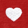image:imageDALIX Lil Heart Midweight Cotton Short Sleeve Summer Tee MensRed