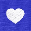 image:imageDALIX Lil Heart Midweight Cotton Short Sleeve Summer Tee MensRoyal Blue