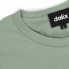 image:imageDALIX Lil Heart Midweight Cotton Short Sleeve Summer Tee MensSage