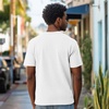 image:imageDALIX Lil Heart Midweight Cotton Short Sleeve Summer Tee MensWhite