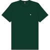 image:imageDALIX Lil Heart Midweight Cotton Short Sleeve Summer Tee MensForest Green