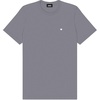 image:imageDALIX Lil Heart Midweight Cotton Short Sleeve Summer Tee MensStorm Gray