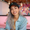 image:imageDALIX Sushi Roll Embroidered Maki Cotton Dad Hat Baseball Cap Adjustable WomensBlack