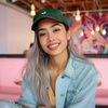 image:imageDALIX Sushi Roll Embroidered Maki Cotton Dad Hat Baseball Cap Adjustable WomensDark Green
