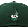 image:imageDALIX Sushi Roll Embroidered Maki Cotton Dad Hat Baseball Cap Adjustable WomensDark Green