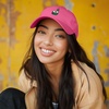 image:imageDALIX Sushi Roll Embroidered Maki Cotton Dad Hat Baseball Cap Adjustable WomensHot Pink